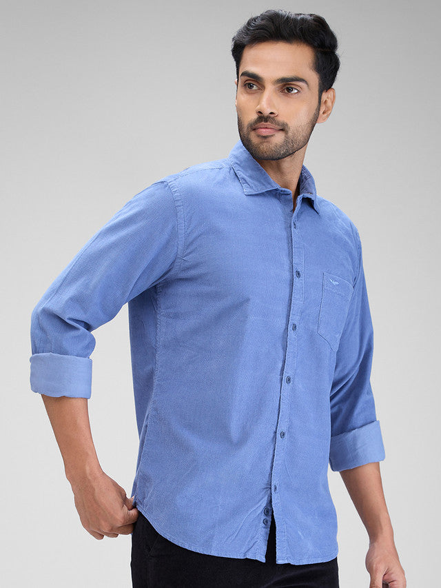 Park Avenue Blue Casual Shirt 