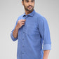 Park Avenue Blue Casual Shirt 