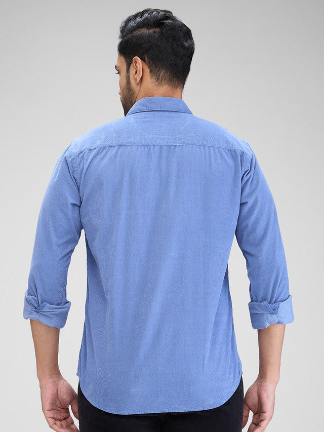 Park Avenue Blue Casual Shirt 