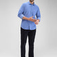 Park Avenue Blue Casual Shirt 