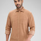 Park Avenue Khaki Casual Shirt 