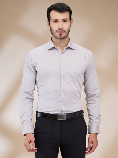Park Avenue Grey Casual Shirt 