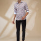 Park Avenue Red Casual Shirt