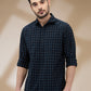 Park Avenue Blue Casual Shirt