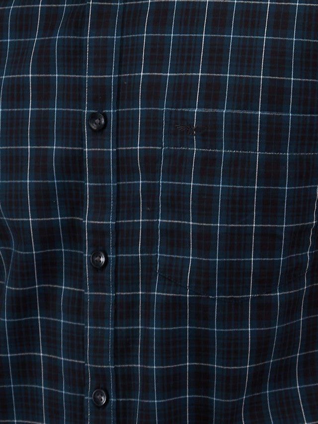 Park Avenue Blue Casual Shirt