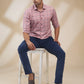 Park Avenue Pink Casual Shirt