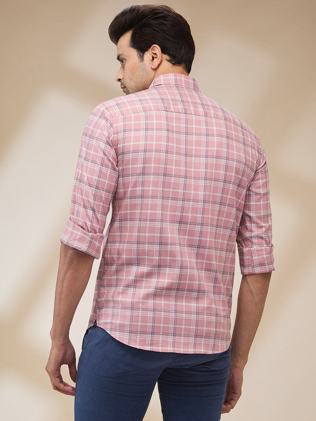 Park Avenue Pink Casual Shirt
