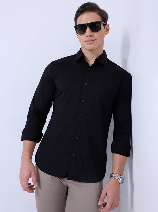 Park Avenue Black Shirt 