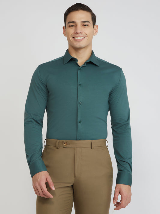 Park Avenue Green Shirt 