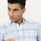 Park Avenue Blue Casual Shirt 