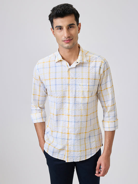 Park Avenue Yellow Shirt 
