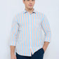 Park Avenue Orange Casual Shirt 