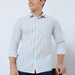 Park Avenue Orange Casual Shirt 