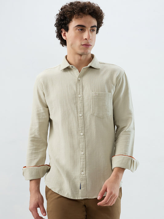 Park Avenue Fawn Casual Shirt