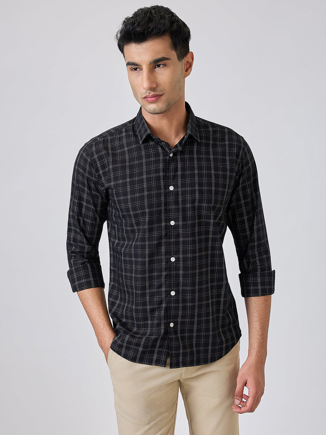Park Avenue Black Shirt 