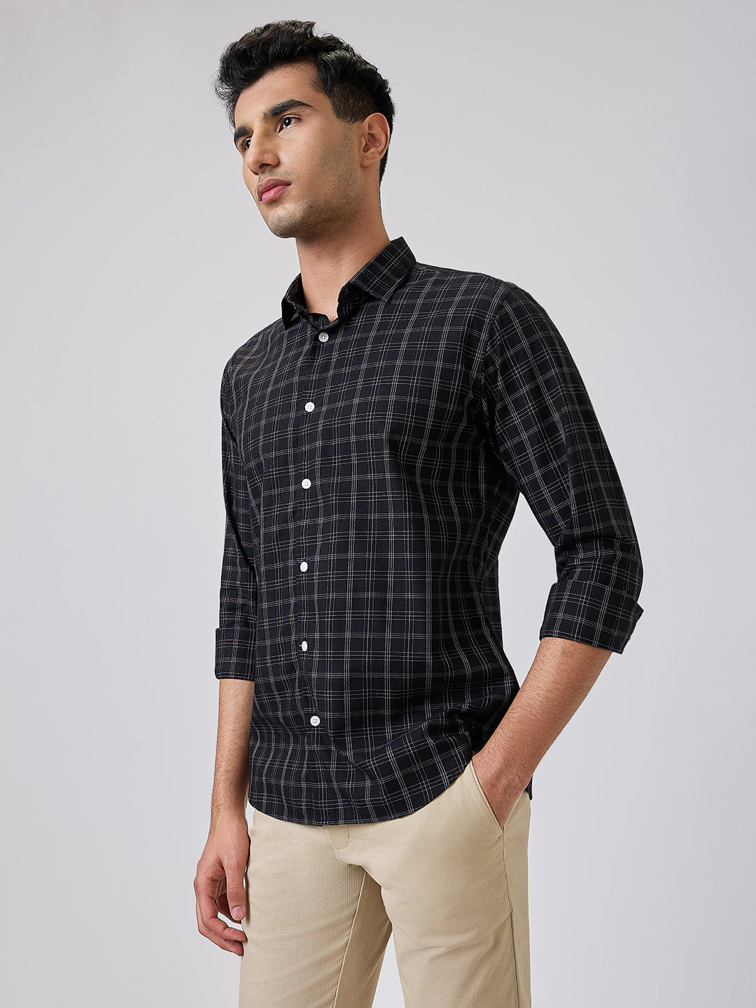 Park Avenue Black Shirt 