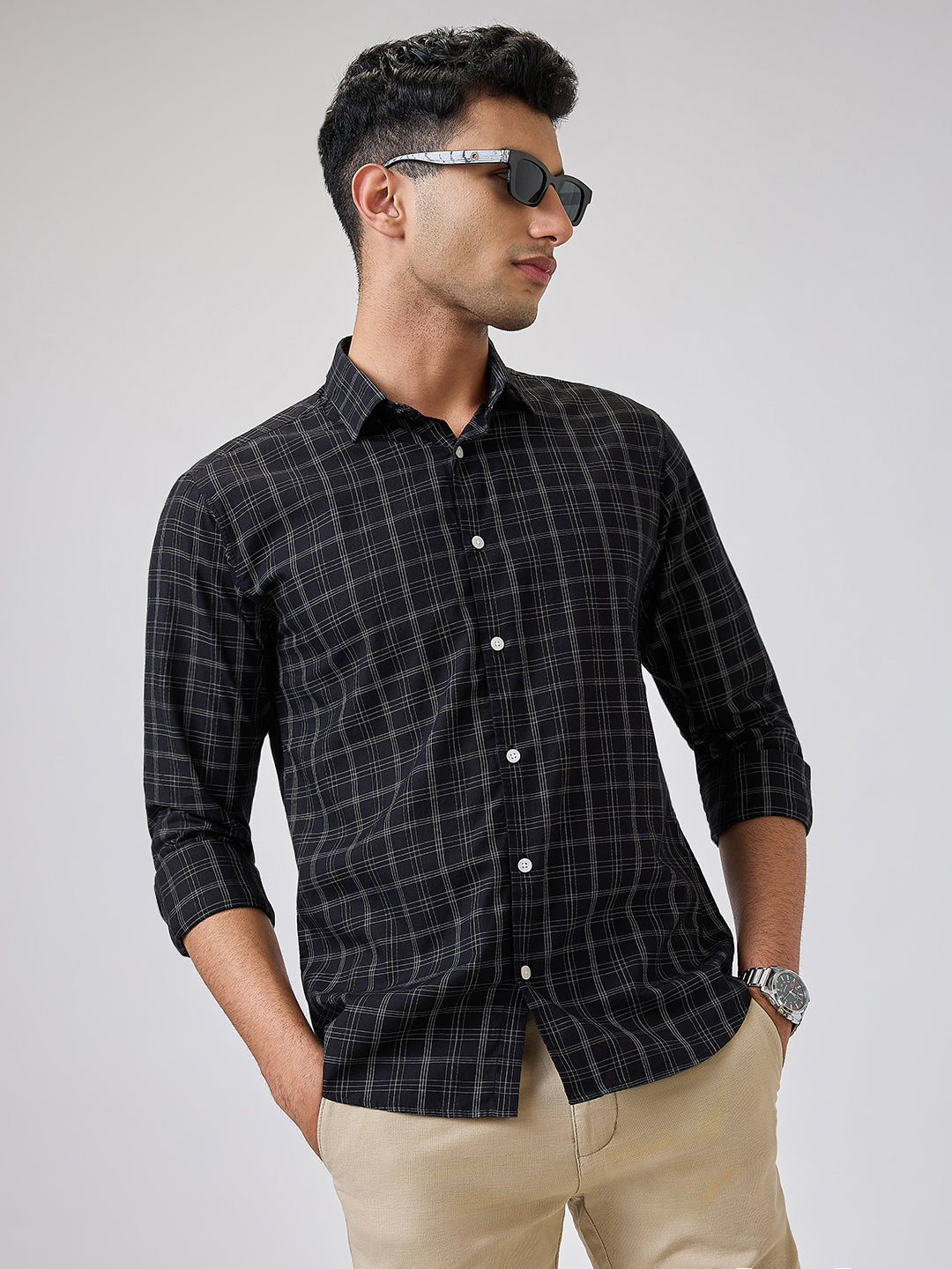 Park Avenue Black Shirt 