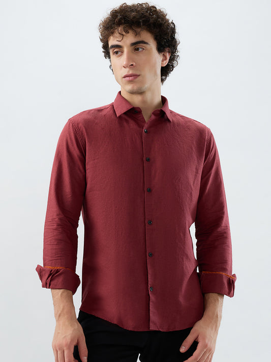 Park Avenue Red Shirt