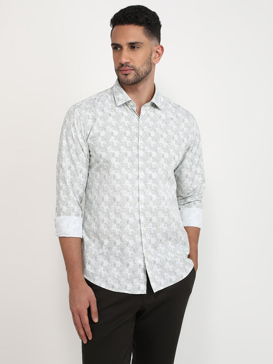 Park Avenue Green Shirt