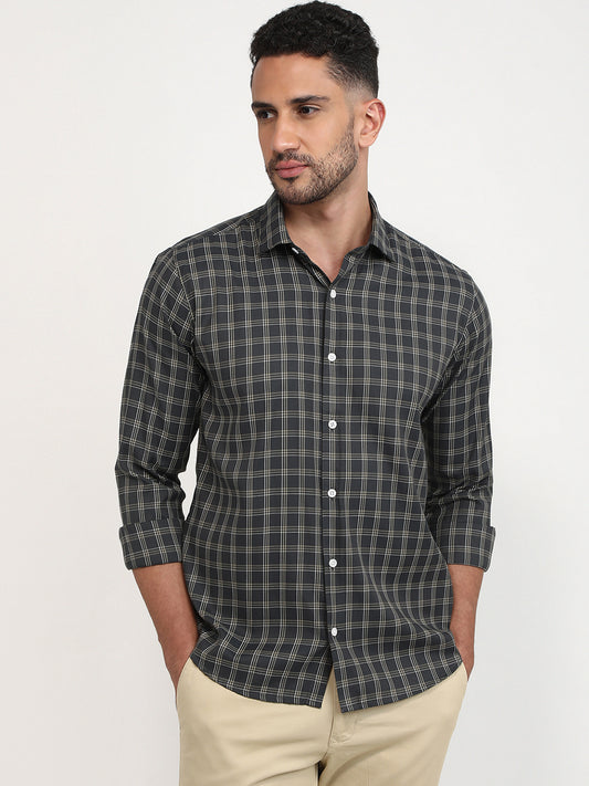 Park Avenue Green Shirt