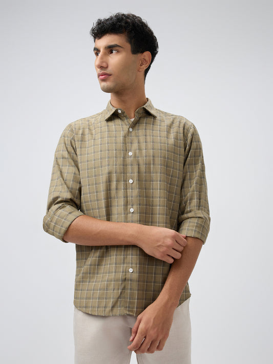 Park Avenue Green Shirt