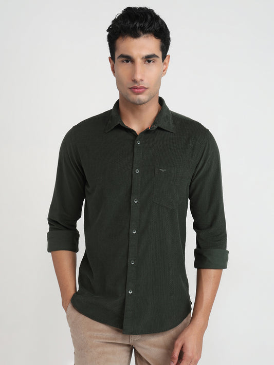 Park Avenue Green Shirt 