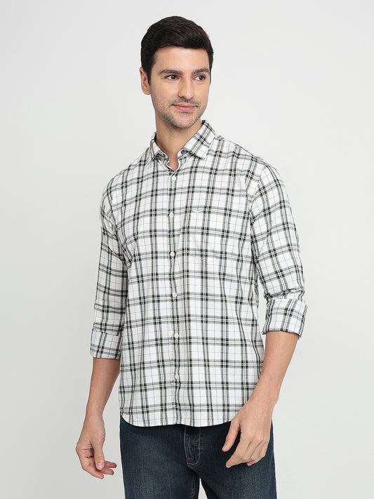 Park Avenue Green Shirt 