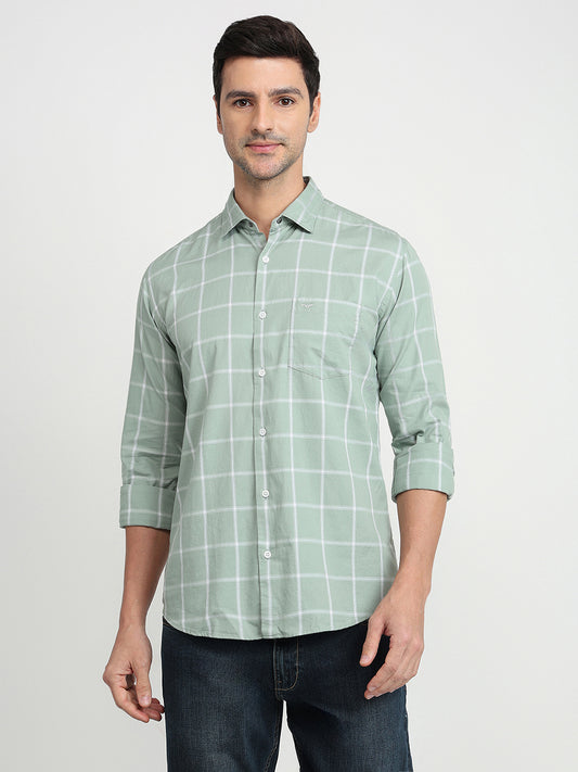 Park Avenue Green Shirt 