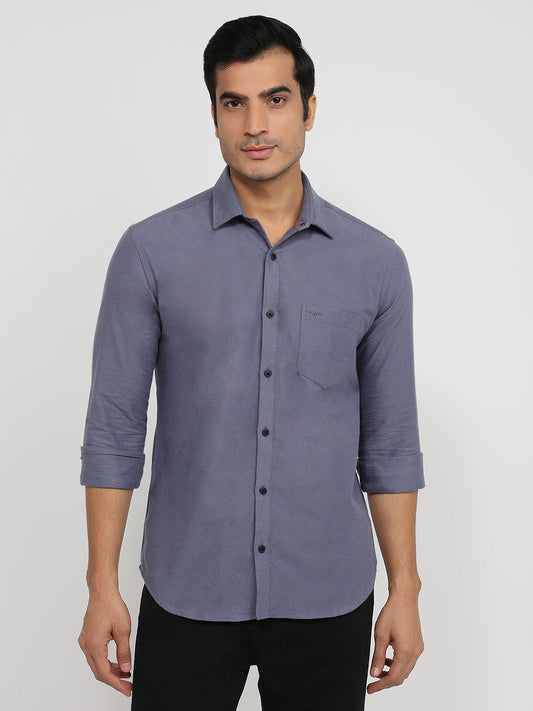Park Avenue Violet Casual Shirt