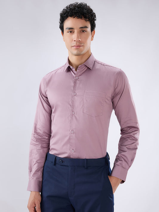 Park Avenue Purple Casual Shirt