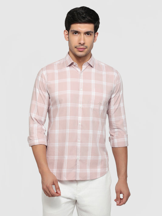 Park Avenue Pink Casual Shirt