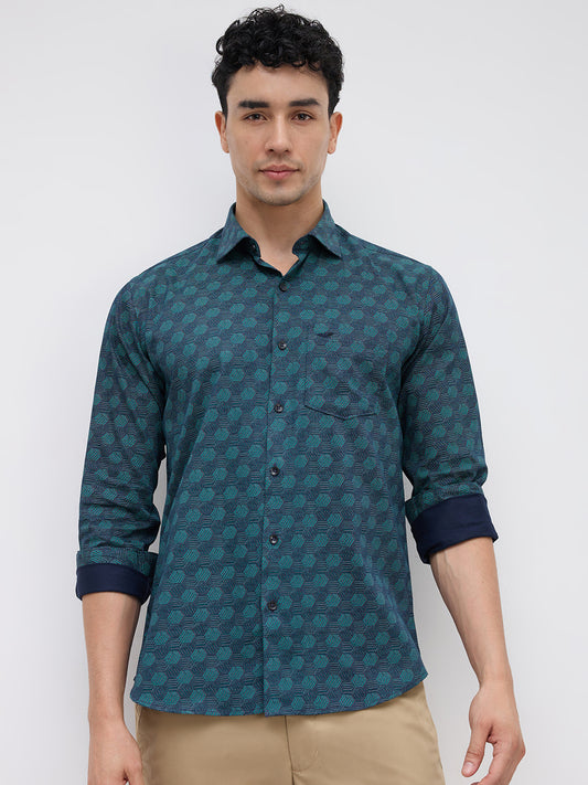 Park Avenue Blue Shirt 