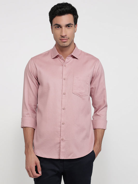 Park Avenue Pink Casual Shirt