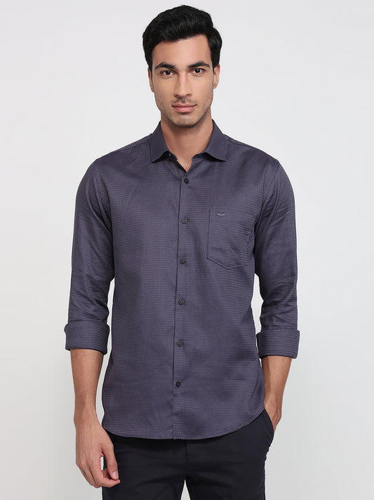 Park Avenue Blue Casual Shirt
