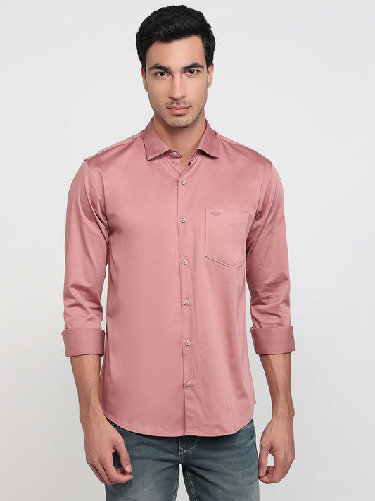 Park Avenue Pink Casual Shirt