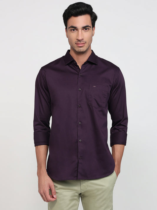 Park Avenue Violet Casual Shirt