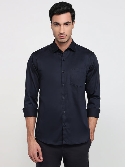 Park Avenue Blue Casual Shirt