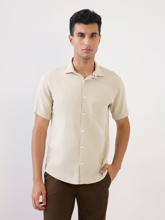 Park Avenue Fawn Casual Shirt