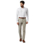 Park Avenue White Chambray Slim Fit Full Sleeve Linen Shirt