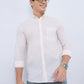 Park Avenue Orange Casual Shirt 