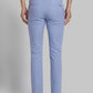 Park Avenue Blue Solid Neo Fit Cotton Trouser