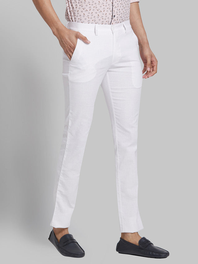 Park Avenue White Trouser