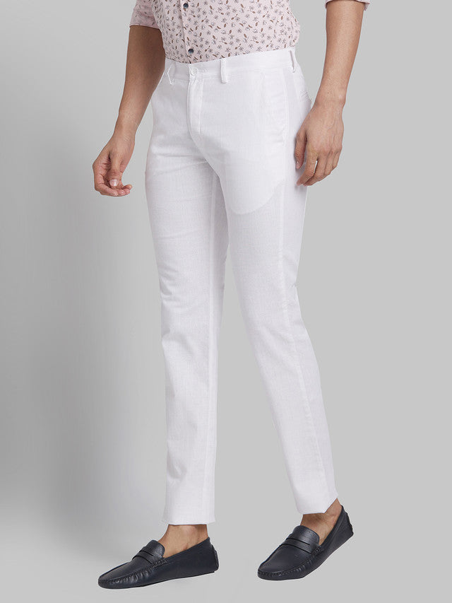 Park Avenue White Trouser