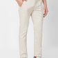 Park Avenue Brown Solid Neo Fit Cotton Blend Trouser