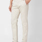 Park Avenue Brown Solid Neo Fit Cotton Blend Trouser