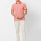 Park Avenue Brown Solid Neo Fit Cotton Blend Trouser