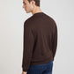 Park Avenue Men Blue Solid Regular Acrylic Full Sleeve Pullover