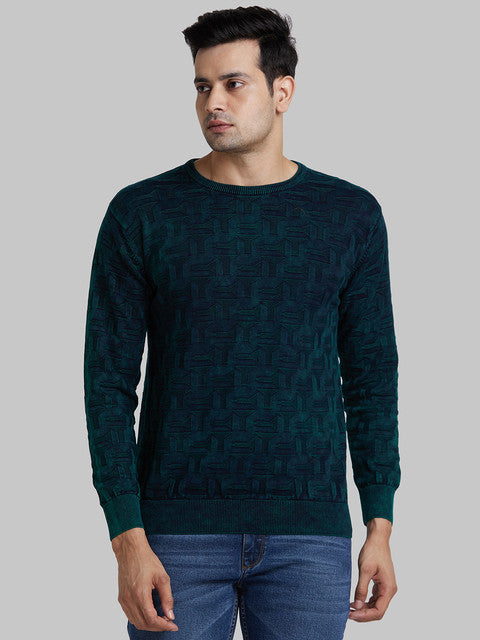 Park Avenue Green Sweater