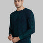 Park Avenue Green Sweater