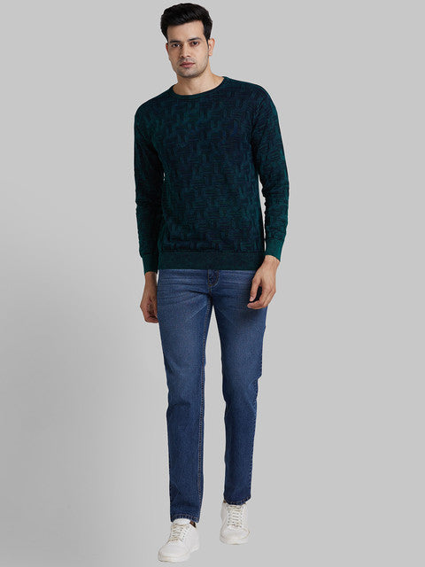 Park Avenue Green Sweater